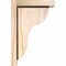 Ekena Millwork Carmel Smooth Corbel w/Backplate, Douglas Fir, 5 1/2"W x 8"D x 12"H COR06X08X12CAR01SDF - alternate 3